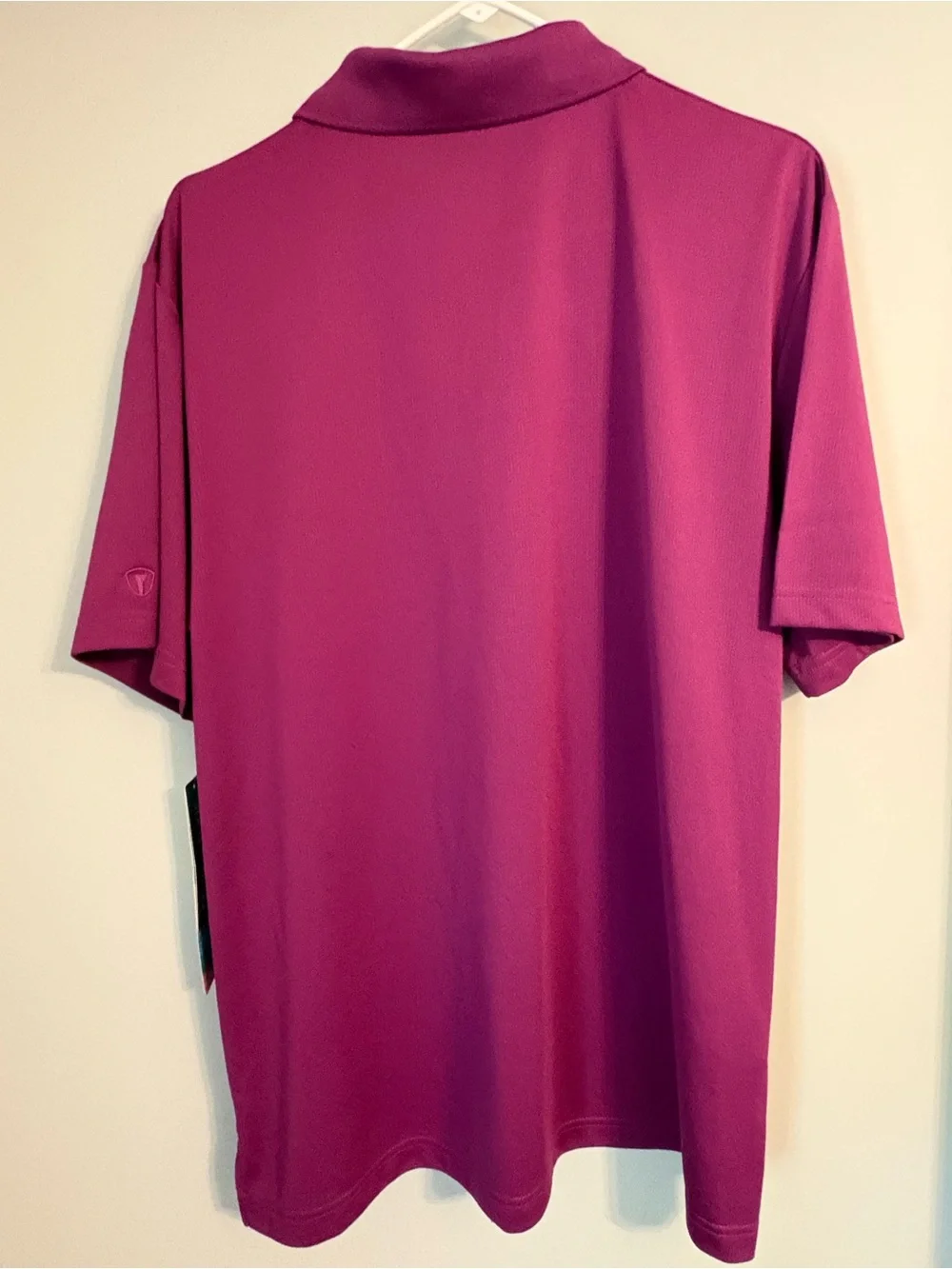 Pro Tour Airplay Men's Large Golf Polo Shirt Magenta Pink Short Sleeve